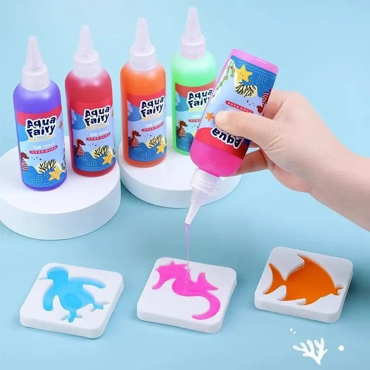Taidokas vesilelu lapsille | Luova diy - sarja, jolla voi tehdä vedessä kelluvia eläimiä
