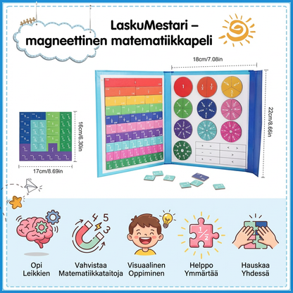 LaskuMestari – magneettinen matematiikkapeli