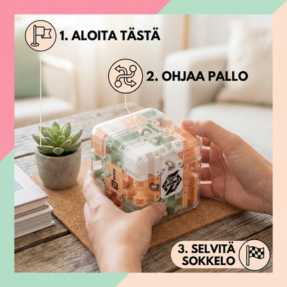 3D Labyrinttipalapelikuu­tio