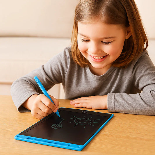 LCD - piirustustaulu lapsille | Uudelleenkäytettävä käsinkirjoitustaulu luovaan oppimiseen ja siistiin piirtämiseen