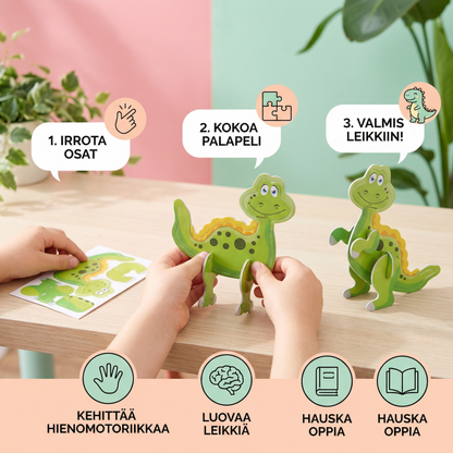 3D-sarjakuvapalapelisarja lapsille