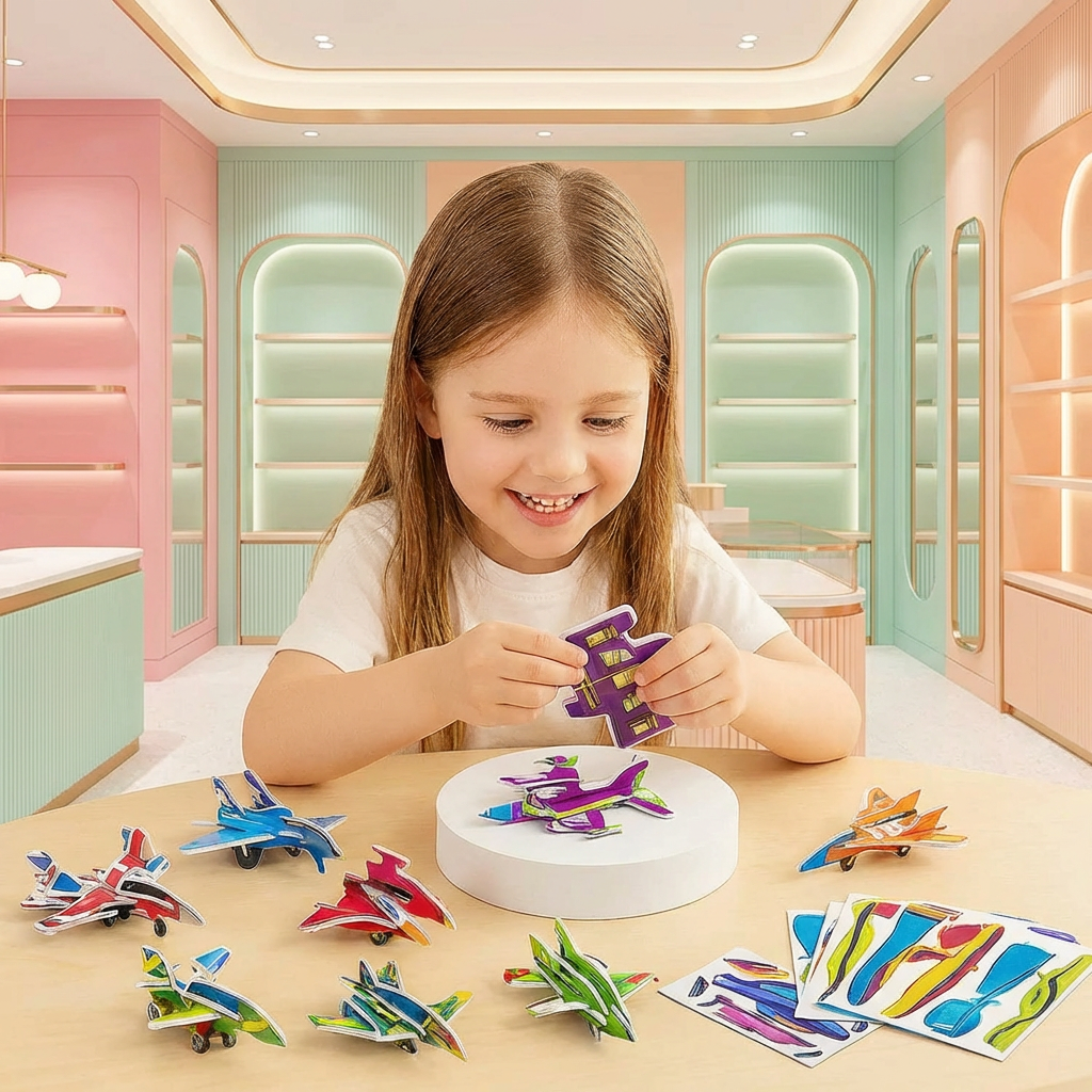 3D-sarjakuvapalapelisarja lapsille